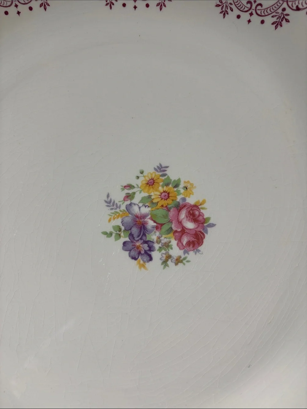 French Saxon China Company vintage french